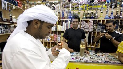 Some doctors believe that a reduction in nicotine and tar in dokha tobacco could also make users smoke more as they seek out a stronger hit. Jeff Topping / The National