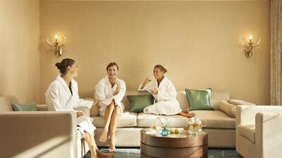 The spa at Fairmont The Palm. Courtesy: Fairmont The Palm