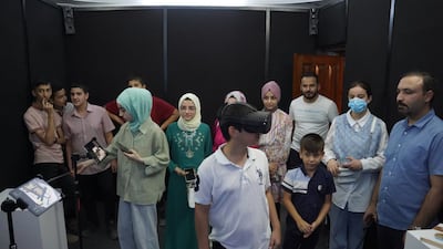 Residents of Mosul are able to experience their greatest cultural heritage sites in virtual reality at the new Mosul Heritage Museum. All Photos: Hamza Mahmood / Mosul Heritage Museum