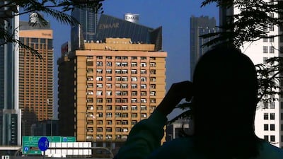 The Toyota building is one of the oldest towers on Sheikh Zayed Road.