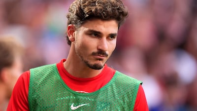 Julian Alvarez was booed by Atletico Madrid supporters after making it clear he favours a move to Barcelona. Getty Images