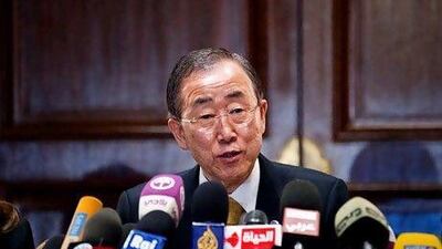 Ban Ki-moon’s diplomacy boosted local markets. Gianluigi Guercia / AFP