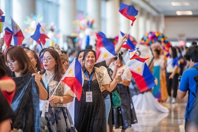 The UAE is home to one of the world's largest overseas Filipino community. Leslie Pableo for The National.