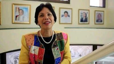 Philippine ambassador to the UAE, Grace Relucio Princesa, tells UAE employers not to employ Filipina domestic helpers if they can't afford the minimum wage.
