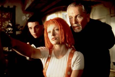 Ian Holm, right, in 'The Fifth Element'. Courtesy Columbia Pictures