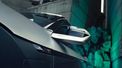 The XM's new, neat wing mirror.