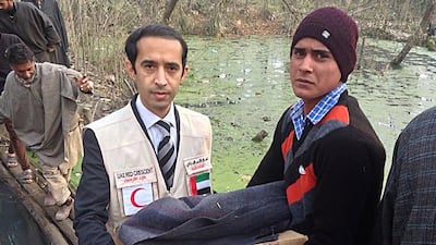 In the second phase of the relief programme to flood-hit Kashmir, the UAE Government and Emirates Red Crescent have sent 5,000 blankets, 41 tonnes of food, 2,000 items of clothing and 800 umbrellas. Wam
