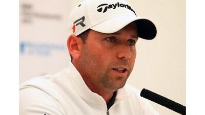 A reader was saddened by Sergio Garcia's racially charged comment about Tiger Woods. Julian Finney / Getty Images