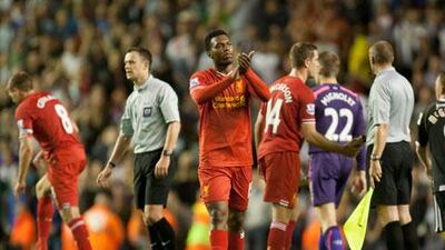 Daniel Sturridge scored in Liverpool's 4-2 win over Notts County on Tuesday night. Jon Super / AP Photo