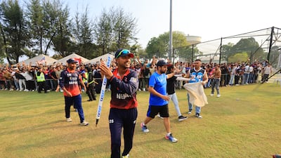 Captain Sandeep Lamichhane after Nepal's 44-run win over the UAE in the ACC Premier Cup final in Malaysia on September 12, 2026. All images: Asian Cricket Council
