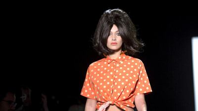 Creations from the Jeremy Scott’s collection. Andrew Kelly / Reuters