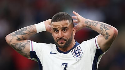 Kyle Walker started against Iceland and will be England's first-choice right-back at Euro 2024. Getty Images