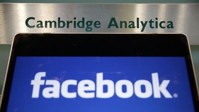 Cambridge Analytica, the firm at the heart of the Facebook data scandal, announced it was "immediately ceasing all operations" and filing for insolvency in Britain and the United States. AFP/Daniel LEAL-OLIVAS