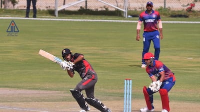 Chirag Suri top scored with 60 for the UAE in their demolition of Kuwait on Thursday.