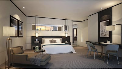 Rooms come with city, Burj Khalifa or Arabian Gulf views.