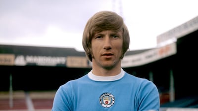 Colin Bell, Manchester City, 1972. Reuters