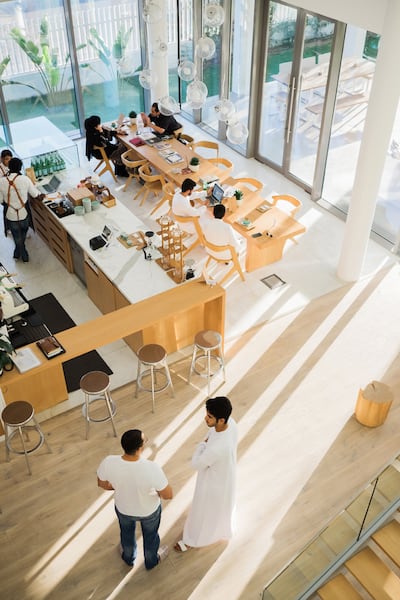 The Hundred Wellness Centre also houses a cafe. Photo: The Hundred Wellness Centre