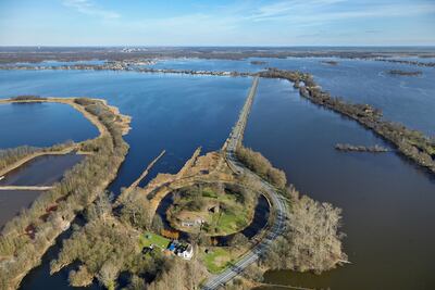 The Dutch water defence lines were constructed between the early 19th century and 1914. Photo: New Dutch Waterline