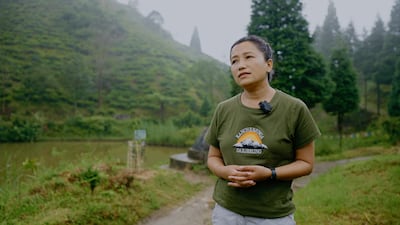 Barkha Subba is a Darjeeling conservation biologist. Photo: Rahul Shankar
