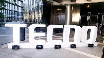 Tecno has been aiming its marketing at the Middle East and Western markets in an effort to grow the brand’s consumer base in these regions. Reem Mohammed / The National
