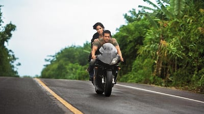 Katrina Kaif and Salman Khan starred in the action-packed love story Ek Tha Tiger, their first and only film after their break-up. Courtesy Yash Raj Films