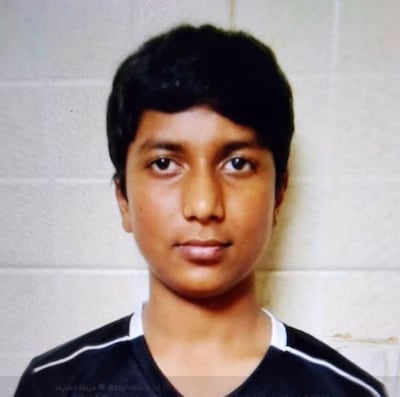 Mohammed Pervez has returned home to his family in Sharjah after running away on July 4. Courtesy: Sharjah Police