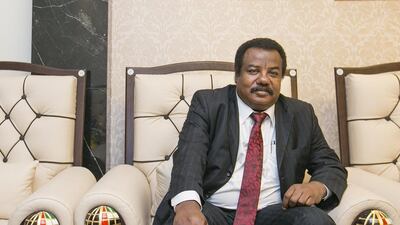 Dr Elsadig Elfaqih, head of the Arab Thought Forum, lectured in the capital on Turkey’s political change. Mona Al Marzooqi / The National