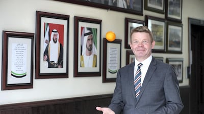 David Cook, headmaster at Repton School Dubai, says business studies continue to be very popular with learners. Chris Whiteoak / The National