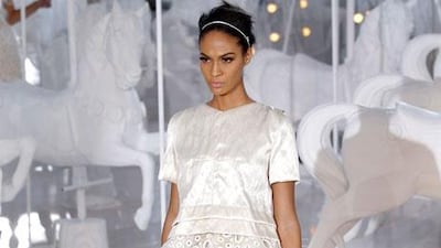 A look from Marc Jacobs for Louis Vuitton during the spring/summer 2012 ready-to-wear collections shown at Paris Fashion Week.