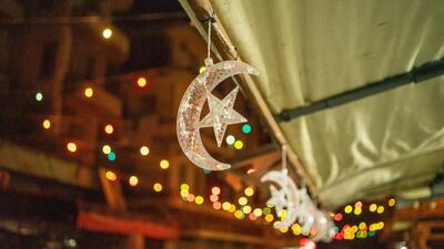 Ramadan decorations in Tripoli