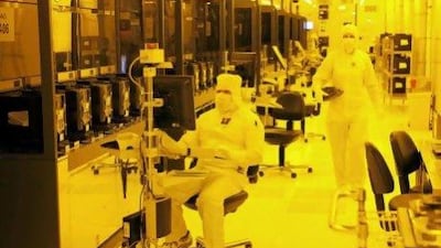 Globalfoundries's facility in Germany. Jeff Topping / The National