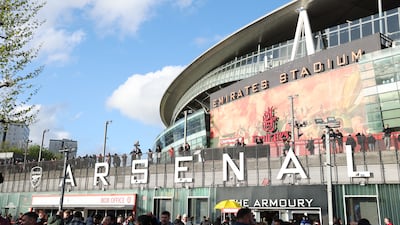 Arsenal's Emirates Stadium in London. AFP