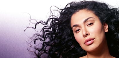 Beauty mogul Huda Kattan has ditched the make-up - and Photoshop - to promote her latest product launch, a skincare line called Wishful. Courtesy Huda Beauty