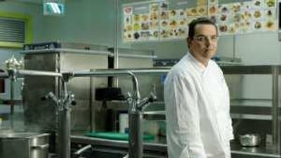 Executive Chef of Abu Dhabi's Emirates Palace, Wolfgang Fischer, oversees130 kitchens and pantries.