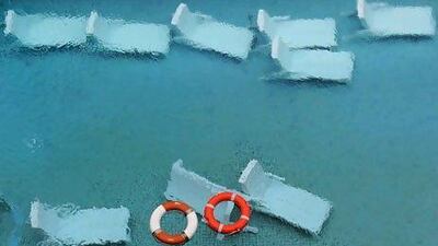 Pool chairs are sunk for safety at a hotel in Cairns in far north Queensland, Australia, on 02 February 2011. Severe Tropical Cyclone Yasi, now a maximum-force Category Five storm with winds of more than 250 km/h, has increased speed and is due to make landfall in the night of 02 February between Cairns and Innisfail, bringing devastating winds of over 200 km/h to a wide area. EPA/DAVE HUNT