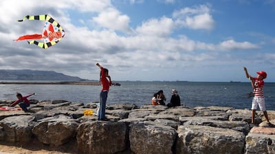 As my career in Abu Dhabi comes to an end, there is now more time for family. Farouk Batiche / AFP Photo