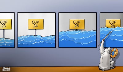 Our cartoonist Shadi Ghanim's take on the climate crisis