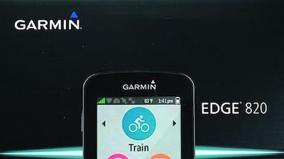 Garmin Edge 820. Courtesy Garmin