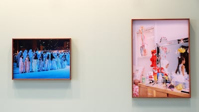 Shop mannequins are frequent subjects and a sense of humour pervades much of her work. Pawan Singh / The National