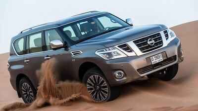 Sales of the Nissan Patrol reached a record breaking level in July in the Middle East. Picture courtesy Nissan