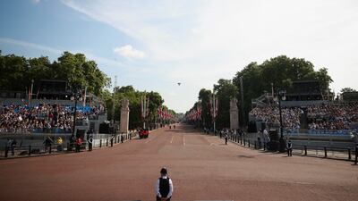 The platinum jubilee marks the 70th anniversary of the queen taking the throne. Reuters
