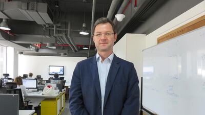 Carl von Doussa is in charge of programming for Quest Arabiya. Courtesy Image Nation