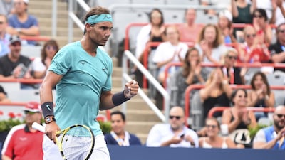 Rafael Nadal is through to the third round in Montreal at the Rogers Cup. AFP