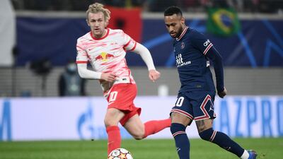 Emil Forsberg - 6: Swede had game’s first shot on target with weak effort straight at keeper but caused chaos in PSG defence with link-up play with Nkunku and Silva in first half. Less and less involved as match went on and taken off before hour mark. AFP
