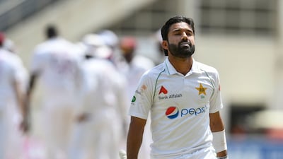 Mohammad Rizwan - 5.5. Innings 4, Runs 94, Best of 31, catches 11. A below par series for a player who was in the form of his life until recently. The runs dried up and he even dropped a catch, even though it was tough, of Kemar Roach in the last innings chase in the first Test. Roach went on to hit the winning runs. AFP