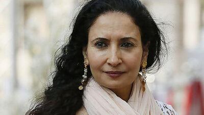 The Yemeni film director Khadija Al Salami says her family forced her marry when she was just 11 years old. Karim Sahib / AFP