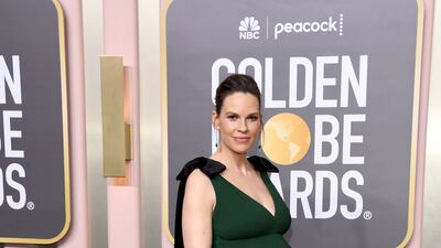 Hilary Swank. Getty Images