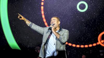 Egypt's Amr Diab is one of the Arab world's most popular singers. Picture by Akl Yazbeck