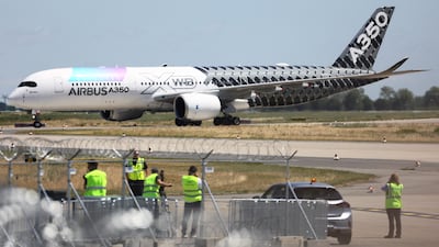 Emirates has 65 Airbus A350-900 aircraft on order, deliveries of which were supposed to start in August and through to the next three and half years. Bloomberg