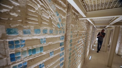 The Saqqara pyramid was discovered by the English archaeologist Cecil Malaby Firth in 1928. EPA